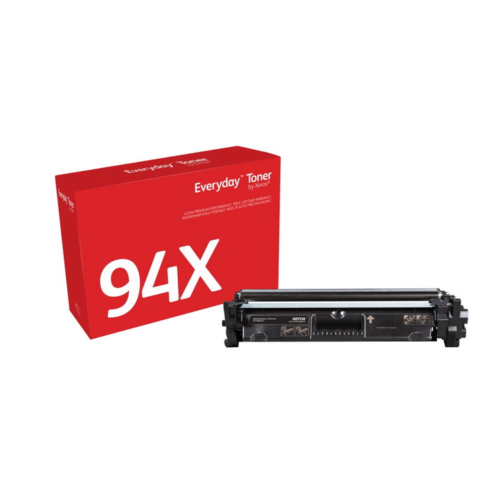 Xerox Everyday Toner Noir compatible HP 94X (CF294X) présenté pour HP LaserJet Pro M118 et MFP M148 Xerox Everyday Toner Noir compatible HP 94X (CF294X) présenté pour HP LaserJet Pro M118 et MFP M148