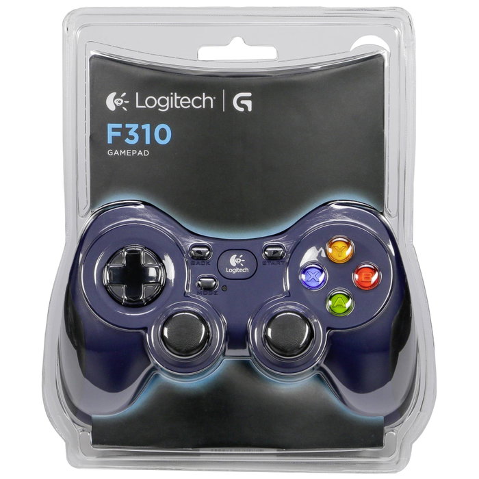 Logitech G F310 Manette de jeu filaire Bleu Logitech G F310 Manette de jeu filaire Bleu