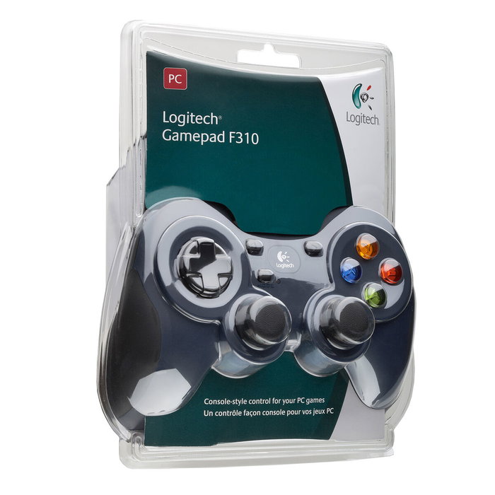 Logitech F310 Manette de jeu filaire Bleu