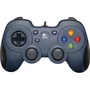 Logitech G Gamepad F310 - Manette de jeu filaire PC/Mac USB - 10 boutons programmables, vibration, croix multidirectionnelle - Bleu