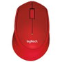 Logitech M330 Silent Plus Souris sans fil Rouge