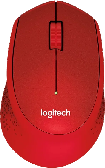Logitech M330 Silent Plus Souris sans fil Rouge