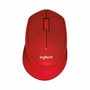 Logitech M330 Silent Plus Souris sans fil Rouge
