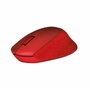 Logitech M330 Silent Plus Souris sans fil Rouge