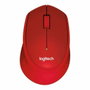 Logitech M330 Silent Plus Souris sans fil Rouge