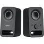 Logitech Enceintes PC Stéréo 2.0 Z150 Noir avec Prise Casque - 3W - Contrôles Intégrés