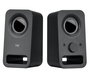 Logitech Haut-parleurs stéréo Z150 - 2 haut-parleurs, son clair, commandes simplifiées et prise casque intégrée, design compact