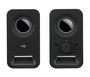 Logitech Haut-parleurs stéréo Z150 - 2 haut-parleurs, son clair, commandes simplifiées et prise casque intégrée, design compact