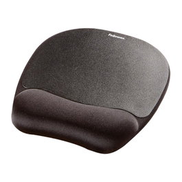 Fellowes 9176501 Tapis de Souris avec Repose-Poignet Memory Foam Noir