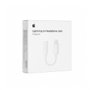 Apple Adaptateur Lightning vers Jack 3.5 mm MMX62ZM/A - Connecteur Mâle/Femelle, Blanc