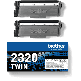 Brother TN-2320TWIN Cartouche toner noir double pack