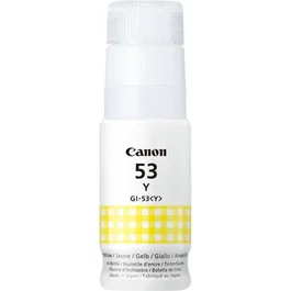 Canon 4690C001 Cartouche d'encre jaune GI-53 Y compatible Canon Pixma