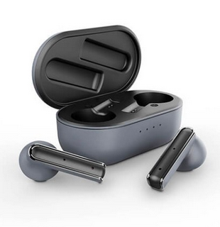 Energy Sistem Style 4 Auriculares True Wireless Bluetooth 5.0 Grafito - Écouteurs sans fil avec étui de charge, 25h d'autonomie