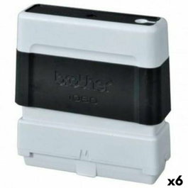 Brother Timbres 10 x 60 mm Noir (6 Unités)