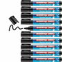 Edding Marqueur 380 Flipchart Noir (10 Unités)