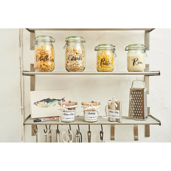 Marqueur permanent Edding 400-01 Noir 1 mm (10 Unités)