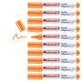 Marqueur permanent Edding 4500 Textile Fluorescent Orange (10 Unités)