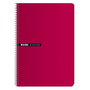 Cahier ENRI Rouge 21,5 x 15,5 cm (5 Unités)