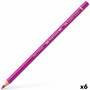 Crayons de couleur Faber-Castell Polychromos Rouge carmin 6 Pièces