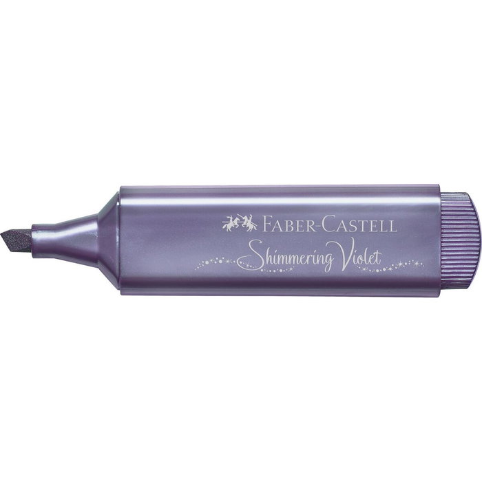 Marqueur fluorescent Faber-Castell Textliner 46 Violet 10 Unités Marqueur fluorescent Faber-Castell Textliner 46 Violet 10 Unités
