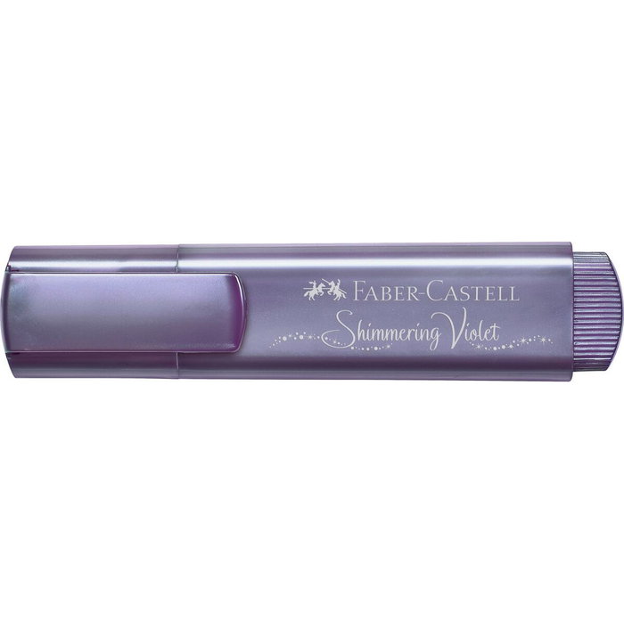 Marqueur fluorescent Faber-Castell Textliner 46 Violet 10 Unités Marqueur fluorescent Faber-Castell Textliner 46 Violet 10 Unités