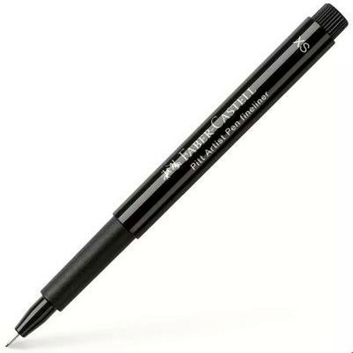 Marqueur permanent Faber-Castell Pitt Artist Marqueur permanent Noir (10 Unités) Marqueur permanent Faber-Castell Pitt Artist Marqueur permanent Noir (10 Unités)