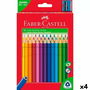 Crayons de couleur Faber-Castell Multicouleur 4 Pièces