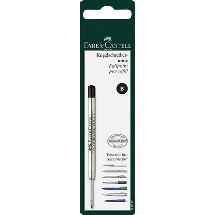 Faber-Castell Pièces de rechange Crayon Noir, 5 Unités