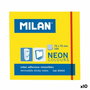 Notes Adhésives Milan Jaune 76 x 76 mm (10 Unités)