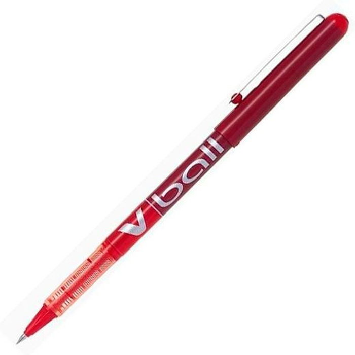 Crayon Roller Pilot V Ball Rouge 0,5 mm (12 Unités) Crayon Roller Pilot V Ball Rouge 0,5 mm (12 Unités)