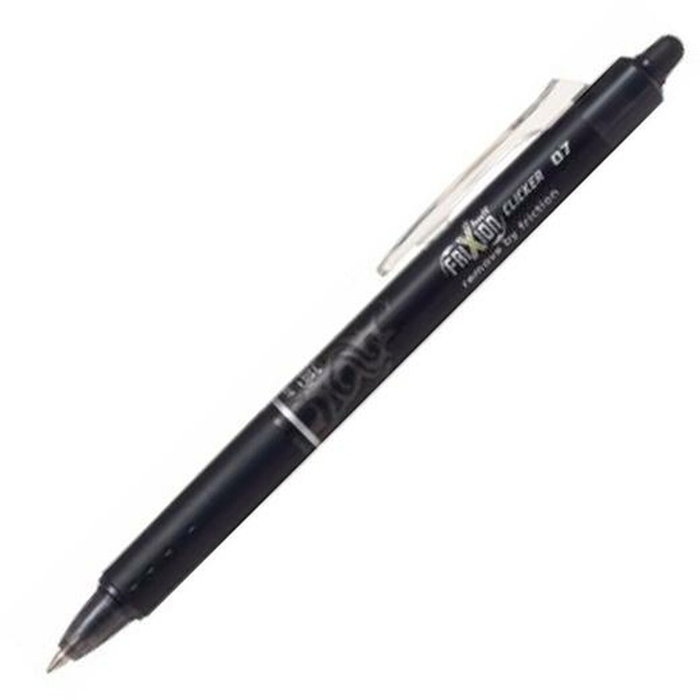 Crayon Pilot Frixion Clicker Encre effaçable Noir 0,4 mm 12 Unités Crayon Pilot Frixion Clicker Encre effaçable Noir 0,4 mm 12 Unités
