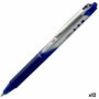 Crayon Roller Pilot V-BALL 07 RT 0,7 mm Bleu 0,5 mm (12 Unités)