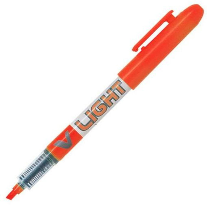 Marqueur fluorescent Pilot V Light Orange (12 Unités) Marqueur fluorescent Pilot V Light Orange (12 Unités)