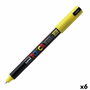 Feutres POSCA PC-1MR Jaune (6 Unités)