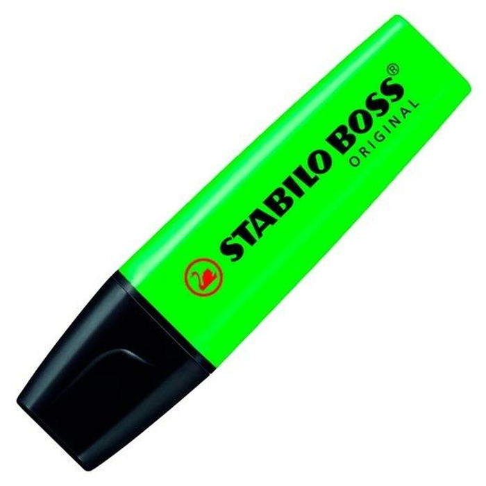 Marqueur fluorescent Stabilo Boss Vert Noir/Vert 10 Pièces (10 Unités) (1 Unités) Marqueur fluorescent Stabilo Boss Vert Noir/Vert 10 Pièces (10 Unités) (1 Unités)