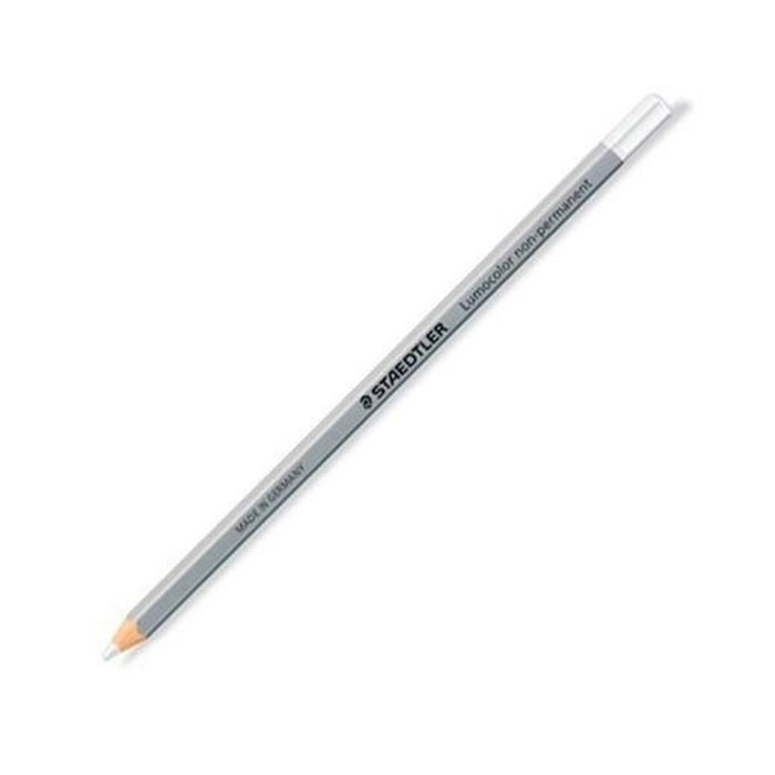 Crayon marqueur Staedtler Non-Permanent Blanc (12 Unités)