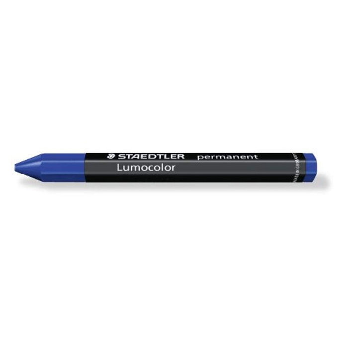 Crayon gras Staedtler Lumocolor 236-3 Bleu (12 Unités)