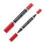 Marqueur permanent Staedtler Lumocolor 348 Double Rouge (10 Unités)