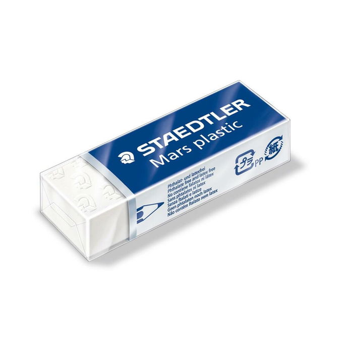 Gomme Staedtler Blanc 6,5 x 2,3 x 1,3 cm (20 Unités) Gomme Staedtler Blanc 6,5 x 2,3 x 1,3 cm (20 Unités)