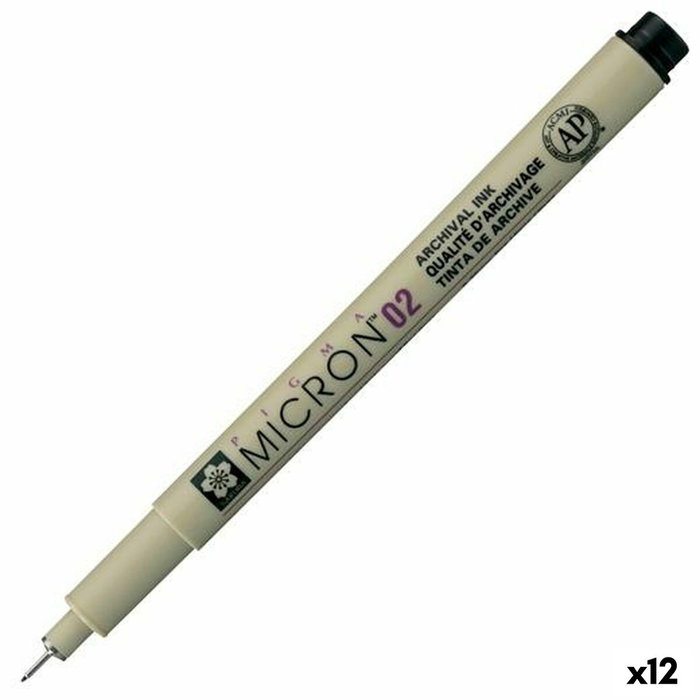 Sakura Pigma Micron 02 - 0.30 mm - Noir