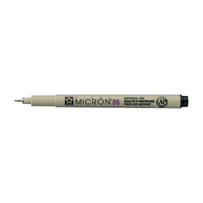 Sakura Pigma Micron 05 - 0.45 mm - Negro Sakura Pigma Micron 05 - 0.45 mm - Negro