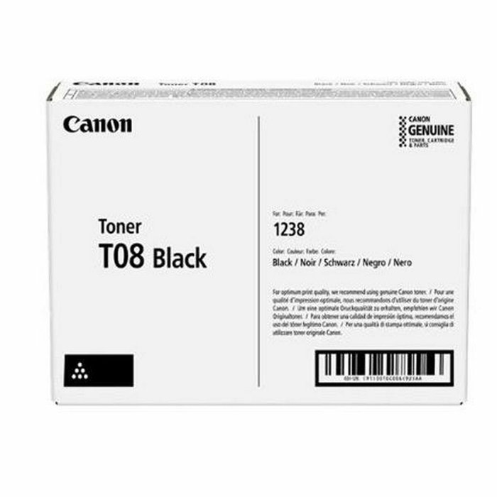 Canon Toner T08 / 3010C006 Noir, Cartouche d'encre pour imprimante (3010C006/3010C006AA) Canon Toner T08 / 3010C006 Noir, Cartouche d'encre pour imprimante (3010C006/3010C006AA)