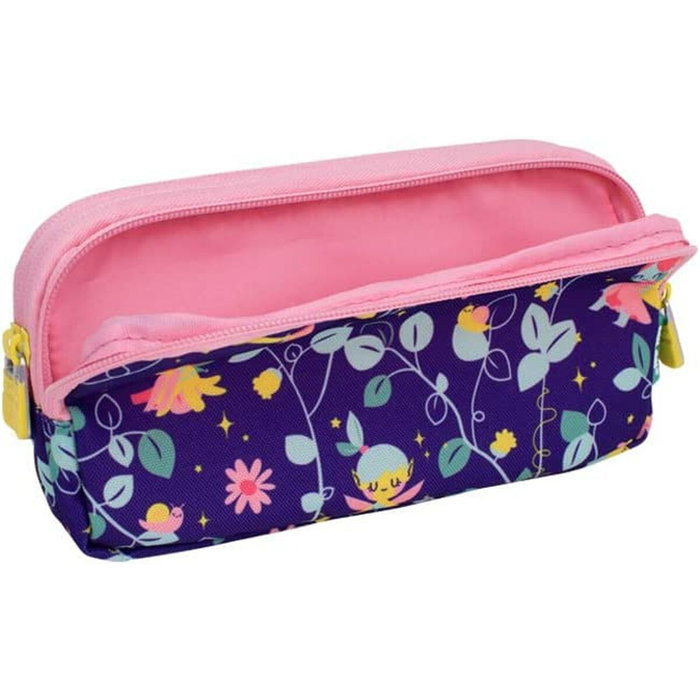 Trousse Fourre-Tout Triple Milan Fairy Tale Lila 20 x 11 x 6,5 cm Trousse Fourre-Tout Triple Milan Fairy Tale Lila 20 x 11 x 6,5 cm