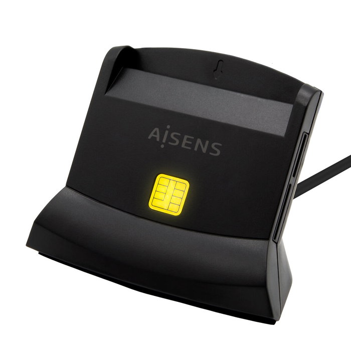 Lecteur de cartes DNI/SIP Aisens ASCR-SN04CSD-BK