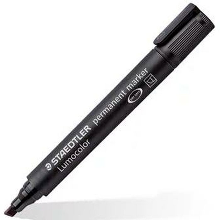 Marqueur permanent Staedtler Lumocolor 350 Noir (10 Unités) Marqueur permanent Staedtler Lumocolor 350 Noir (10 Unités)
