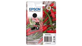 Epson C13T09R14010 - Cartouche d'encre Noire 503XL - Format Haute Capacité - Pour imprimantes Epson