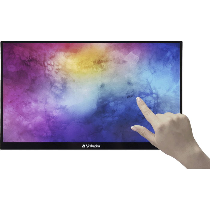 Verbatim PMT-14 / 49591 Moniteur Tactile Portable 14 pouces Noir IPS Full HD Verbatim PMT-14 / 49591 Moniteur Tactile Portable 14 pouces Noir IPS Full HD