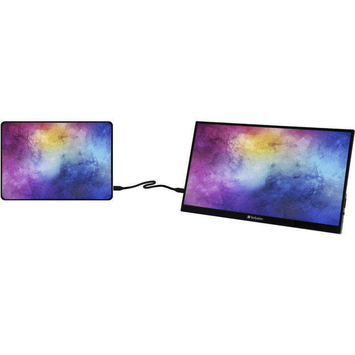 Verbatim PMT-14 / 49591 Moniteur Tactile Portable 14 pouces Noir IPS Full HD Verbatim PMT-14 / 49591 Moniteur Tactile Portable 14 pouces Noir IPS Full HD