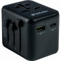 Verbatim UTA-01 Adaptateur de Voyage Universel 12W avec 2 ports USB-A