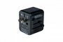 Verbatim Adaptateur de Voyage Universel 12W avec 2 Ports USB-A, UTA-01 - Compatible 180+ Pays, Charge 3 Appareils Simultanément